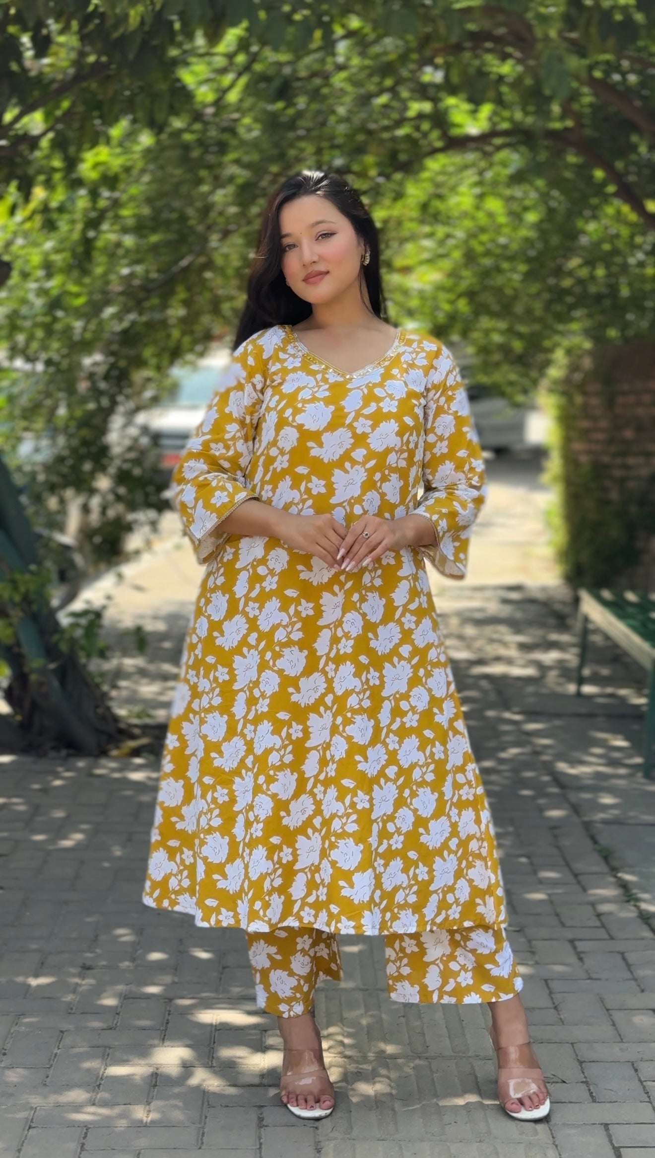 A-line Kurthi With Pant