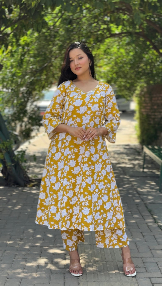 A-line Kurthi With Pant